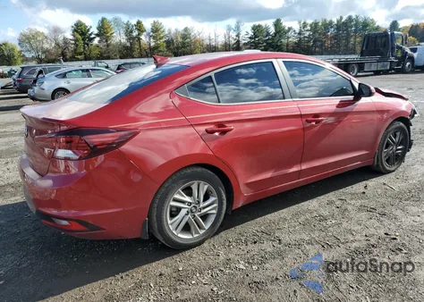 2020 Hyundai Elantra Sel из США, поврежденный, VIN KMHD84LF7LU026055